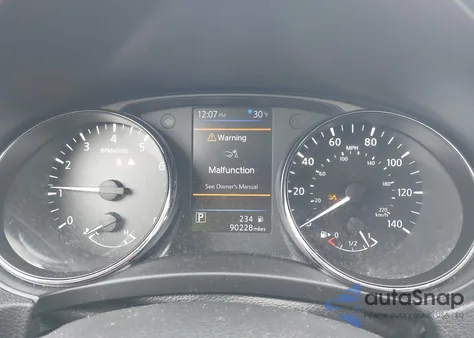 2019 Nissan Rogue Sl z USA, uszkodzony, nr VIN 5N1AT2MV2KC831784